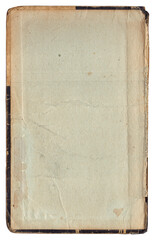 Vintage background of old ancient torn paper texture isolated