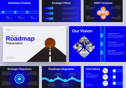 Company Business Success Roadmap Presentation