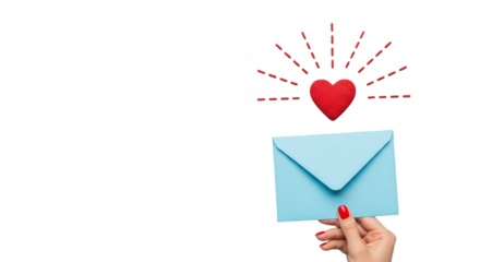 Love Letter Envelope Valentines Day