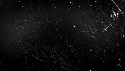 Scratched dark surface