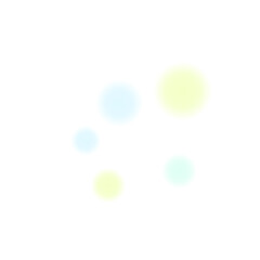 Abstract Colorful Bokeh Circle