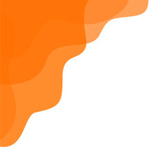 Orange Corner Shape 