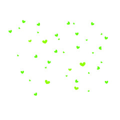 Green Heart Sprinkles