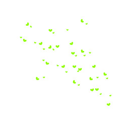 Green Heart Sprinkles