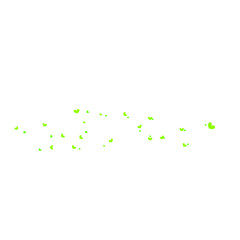 Green Heart Sprinkles