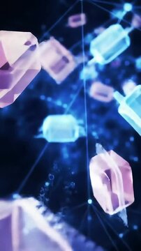 A data packets traveling through a digital network