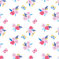 flower bouquet pattern
