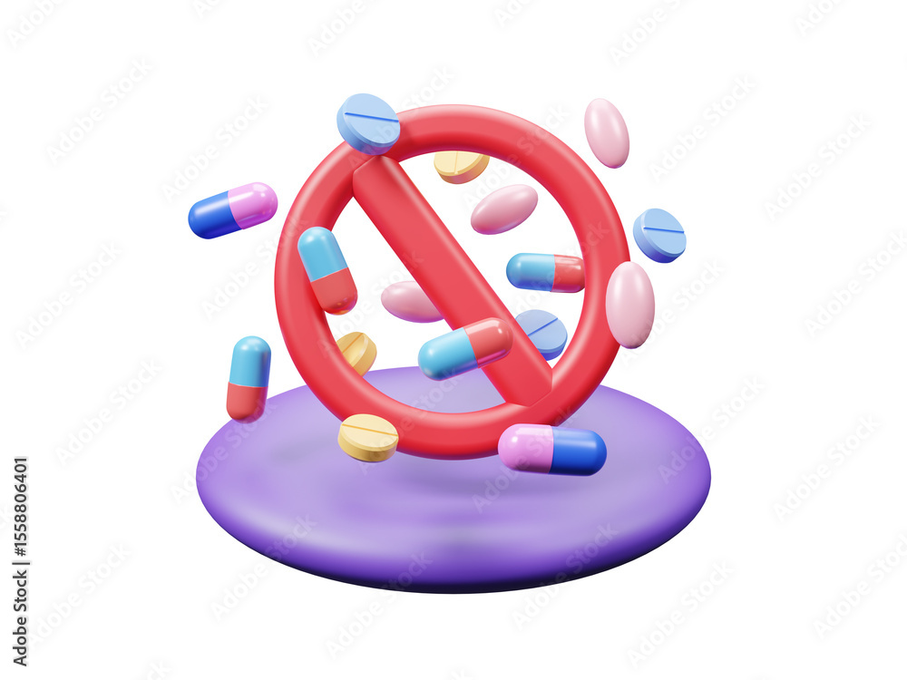 Fototapete international overdose awareness day icon isolated on transparent background, unite for prevention, 