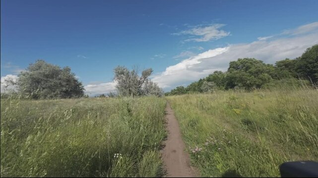 cycling in nature in wild places, bikepacking