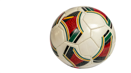 soccer ball isolated on white
