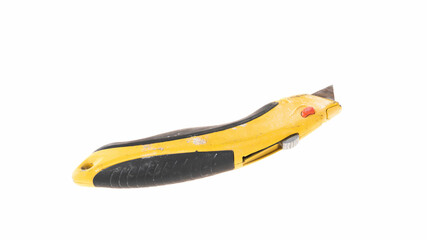 Utility knife on a plain white background