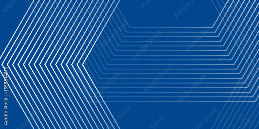 Poster abstract hexagon blue tech finance fintech background abstract pixel pattern. abstract business tech