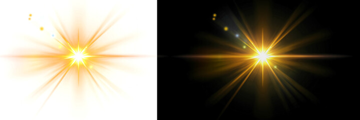 Glow isolated white transparent light effect, sun light with lens flare effect. Sun flush, Overlays, light, Sun, sunrays, transitions, lens flare, light leaks and glare in PNG format. PNG sunlight fla
