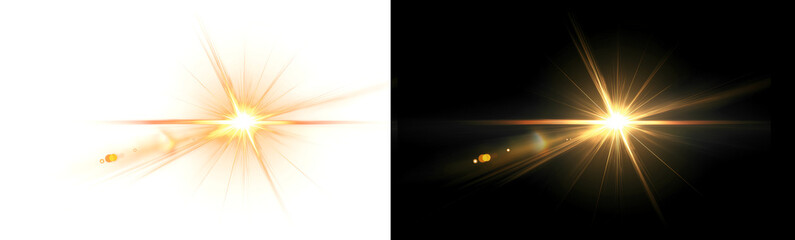 Glow isolated white transparent light effect, sun light with lens flare effect. Sun flush, Overlays, light, Sun, sunrays, transitions, lens flare, light leaks and glare in PNG format. PNG sunlight fla
