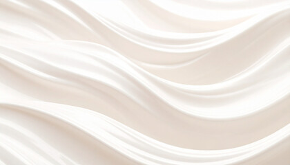 ホイップクリームの波