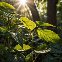 Obraz premium Open Skies and Summer Nature Bliss