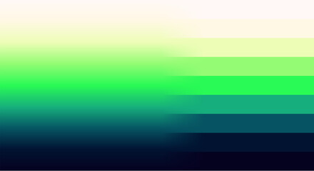 Green gradient background abstract transition color palette. Horizontal modern digital smooth gradient green minimal design.