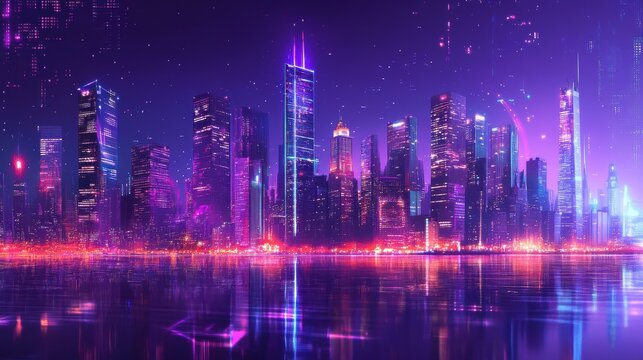 5G, 6G, Big data wireless network, high speed internet, cloud computing or connect diagram technology, Data storage, service, synchronize, online, financial, Connectivity global, smart city,