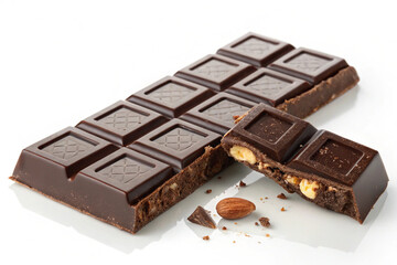 High-resolution PNG of a premium chocolate bar on a clean white background.