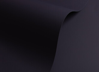 Chic navy blue designer paper texture with a minimalistic, abstract design. Dark, deep shadows