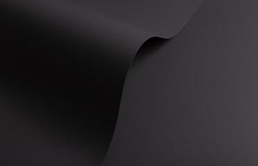 Designer paper texture, black background with dark shadows creating a deep, elegant, and chic feel.
