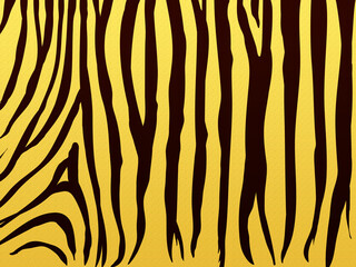 トラ柄  模様 イラスト素材