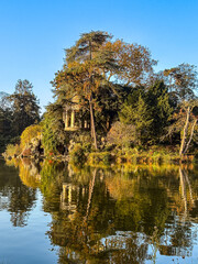 The island of Reuilly is one of the two islands of Lake Daumesnil in the Bois de Vincennes in Paris, France