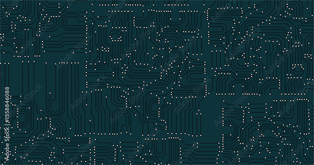 Poster high-tech technology background texture. circuit board vector illustration. structure futuristic bac