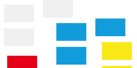 Fototapeta premium Geometric Hexagon Corners in Vibrant Colors: A Modern, Technology-Driven Design for Scientific and Medical Presentations 