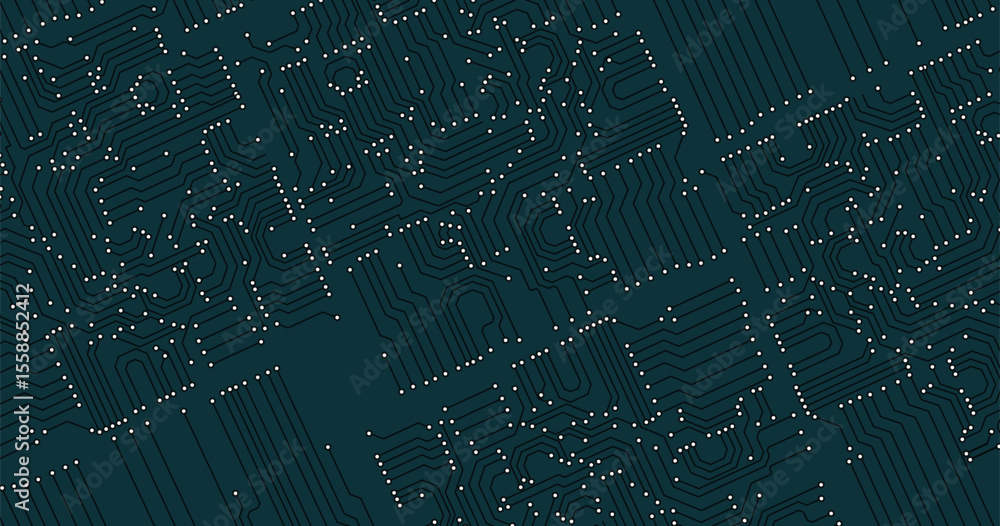 Poster high-tech technology background texture. circuit board vector illustration. structure futuristic bac