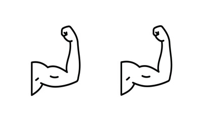 Male arm lift surgery glyph icon. Brachioplasty for men. Plastic surgery for man. Surgical arm reshaping. Silhouette symbol. Negative space. Vector isolated illustration