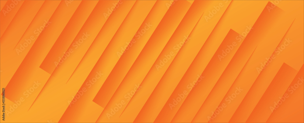 Poster Vector orange line background curve element with red space for text and message design, overlapping layers, vector