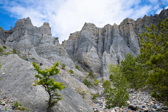 montagnes fran&ccedil;aises dans les alpes site g&eacute;ologique remarquable