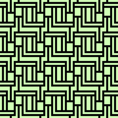 Abstract geometric seamless pattern design vector. rectangel pattern.