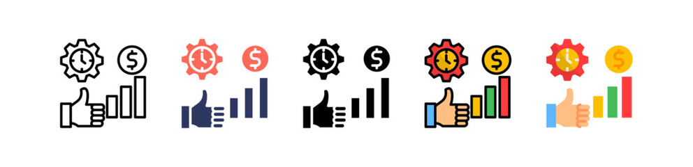 Revenue Optimization multiple icon