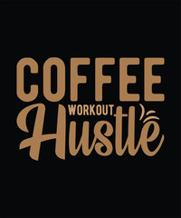 Coffee Typography t-shirt design