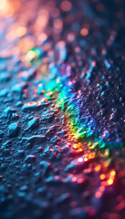 Trendy holographic iridescent foil texture, rainbow shine background wallpaper for phone