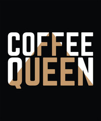 Coffee Typography t-shirt design