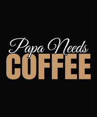 Coffee Typography t-shirt design