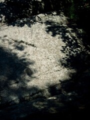 the light on the rocks