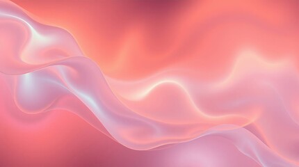 Abstract soft flowing colors