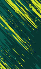 Abstract green and yellow grunge brush splash stripes racing wallpaper