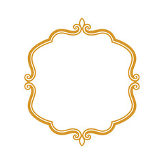 Vintage Ornamental Antique Gold Frame