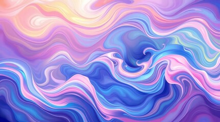 Abstract swirl design pattern