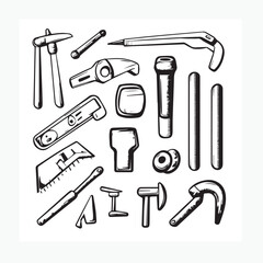 set of different tools