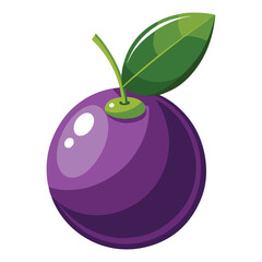 vector illustration of an apple
