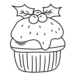 Christmas Cupcake