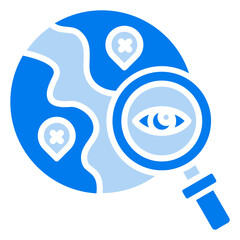 Fototapeta premium Exploration Icon