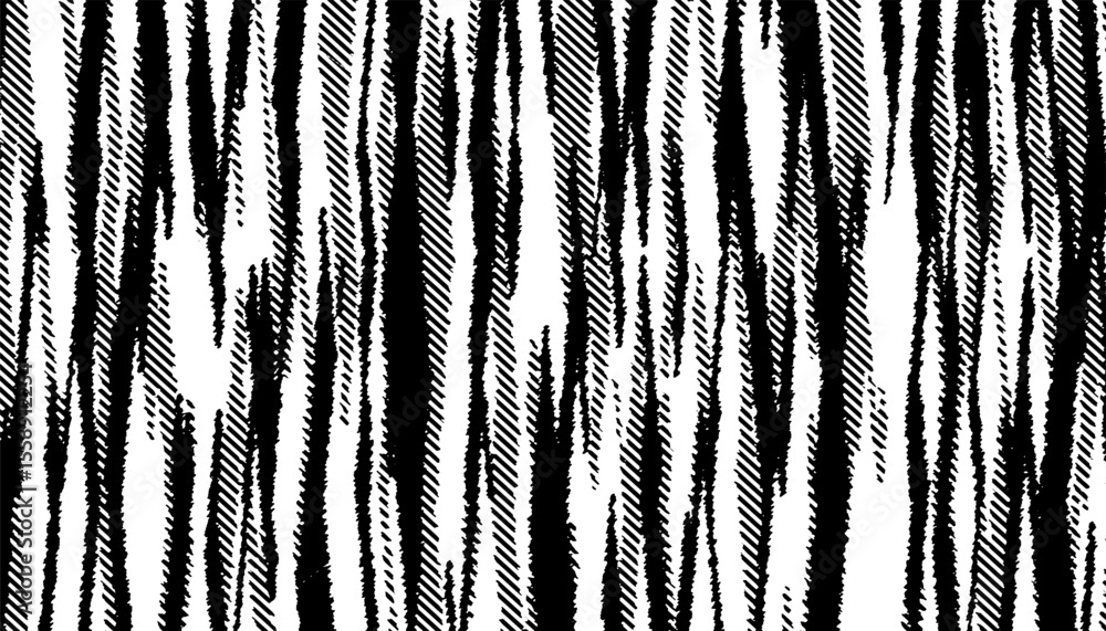 Poster black and white abstract safari pattern for modern background and jersey design. wild texture design