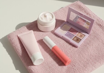 "Best drugs for dry skin" - A variety of skincare products arranged neatly on a shelf, showcasing different solutions for combating dry skin issues.